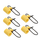 5pcs Fishing Line Sinker Slide High Strength Braid Line And Double Lock Clip
