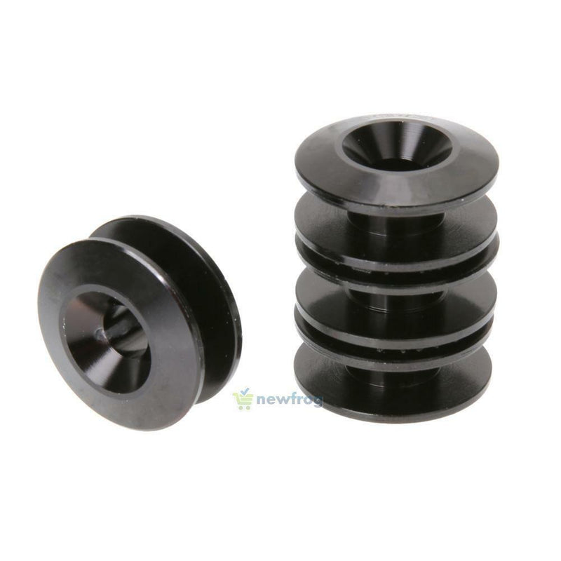 Quick Release Fasteners For Car Bumpers Trunk Fender Hatch Lids Kit Black