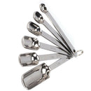 Stainless Steel Measuring Cups & Spoons Heavy Duty 6 pcs set New Use