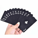 Waterproof Playing Card Home Game Black Poker Cards Waterproof Board Games T Hn