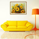 5D DIY Full Drill Diamond Painting Sunflower Cross Stitch Embroidery Kit