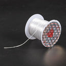 White Elastic Stretchy Crystal Line Jewelry Beading Thread Spool 9M