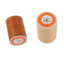 2Pcs Sewing Polyester Thread Machine Cord String Line Light Brown and Beige