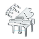 Piano Cutting Dies Stencil DIY Scrapbook Embossing Craft Paper Card Album Decor