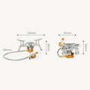 Mini Outdoor Gas Stove Picnic Camping Butane Jet Gas Burner Cooking Hiking