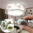 E26/E27 to E14 Socket Adapter,Medium Screw to Intermediate Base Light LED B A4Y6