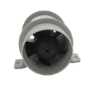 Marine Electric Turbo in Line Bilge Blower 3 inch 76mm Diameter 12V - Waterproof