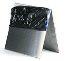 2pcs 304 Stainless Steel Fine Polished Plate Sheet 0.5mm x 60mm x 60mm