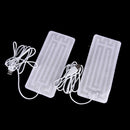 1pair 5V winter warm gloves usb  heated pads hand warmer 8*18cm pads ES