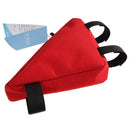 Triangle Cycling Bike Bicycle Front Tube Frame Pouch Bag(Red) A