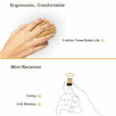 Eco-Fashion Sweatproof Wireless Optical Mouse Natural Bamboo Mice for PC
