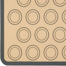 US 1PC Macaron Baking Mat Non Stick Silicone with 30 Macaroon Moulds BX