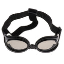 Pet Dog Wind Sunglasses Eye Wear Protection Goggles Adjustable Strap Black