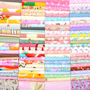 100pcs 12*10cm Floral Cotton Fabric Bundle Patchwork Scraps Quilting Sewing