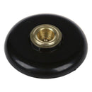 Violoncello Cello Slide-proof Rug Pad Stop End Pin Stand Holder Black N4O4