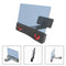 12 Inch With Speaker Bluetooth 4.0 6D HD Mobile Phone Screen Amplifier Fashion