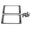 2pcs Guitar Humbucker Pickup Frame Mounting Rings with Screws for