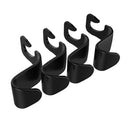 4 pcs Universal Seat Back Hooks Hangers for Car Organizer Universal Headres I9O9