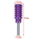 25mm Aluminum Alloy Tattoo Machine Gun Handle Grips Tubes Tip Back Stem SuppliTE