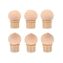 Reusable UV Gel Nail Art Painting Gradient Shading Pen Brush 6 Pcs Sponge H W6R8