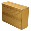 Aluminum PCB Instrument Box Enclosure Electronic Project Case DIY - 110*76* J1V5