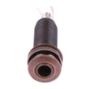 1pc Bronze Copper End Pin Output Jack For Acoustic Electric Guitar Bass A