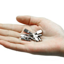5mm Shelf Pins, Spoon Shape Cabinet Furniture Shelf Support Pegs Nickel Pla J9F2