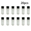 20x Salt Spice Jars Herbs Condiments Seasoning Pots Storage Containers 100ml
