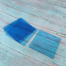 5 Pieces 15x15cm Acrylic Boards Perspex Sheets Scene Models DIY Accessories Art