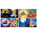 5D DIY Diamond Painting Greeting Card Special Shape Birthday Halloween Gift