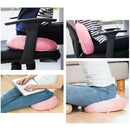Multifunctional Dual Comfort Cushion Memory Foam Hip Lift Cushions (Pink)