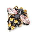 1 x bee sequins rhinestones beads applique patches clothing bags decor sew onã€OS