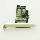 Socket M key M.2 NVMe SSD to PCIe Adapter Card Support PCI Express 3.0 x4
