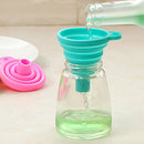 5pcs Kitchen Home Household Mini Food Grade Silicone Folding Telescopic  TOJ