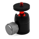 U-30 CNC Metal Mini Tripod Ball Head Ballhead with 1/4 Thread Tripod Head