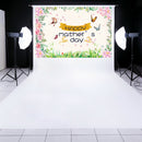 Party Flower Mother Day Theme Background Cloth Photography Props Studio Backdrop