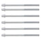6Pcs Screw Rods 110mm Drum Long Screw Drum Tight Screw Tension Rods Percuss