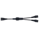 1m IEC 320 C14 to 2 C13 AC Power Extension Cord for PC Computer PDU UPS
