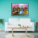 5D DIY Full Drill Diamond Painting Park View Cross Stitch Embroidery Mosaic