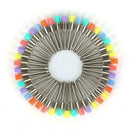 100Pcs Dental Lab Nylon Materials Closure Small Flat Polishing Brushes O3F6