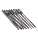 8pcs Torx Screwdriver Bit Set Hex Security Magnetic Head 100MM Long ME