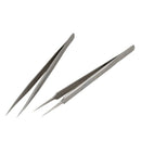 Kaisi Very Fine Tip Tweezers - Straight Tapered Extra Fine Point Profession W8R4