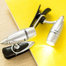 Mini LED Clip on Booklight Flexible Travel Book Reading Spot Light Lamp liau
