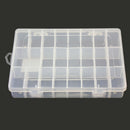 24 Grid Storage Organizer Tool Display Jewelry Pill Box Case Container Practical