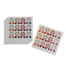 120pcs/10sheet wreath medal thank you hand made Sealing Stickers Gift Box Lab BX