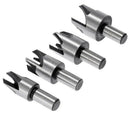 8 pcs 5/8in 1/2in 3/8in 1/4in Wood Plug Cutter Tool Drill Bits Set + 6PCS 1