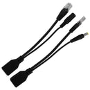 4X(Poe Adapter Cable Rj45 Injector Splitter Kit Tape Screened Passive PowerS4P7)