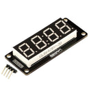 Robotdyn 4 Digital Led 0.56inch Display Tube Clock Double Dots 7-Segments,