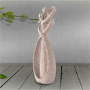 Abstract Lovers Sandstone Cameo Statue Home Decoration Novelty Households W
