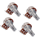 Metric Full Size 18mm Split Shaft Pots A50K & B50K Guitar Potentiometers, 4